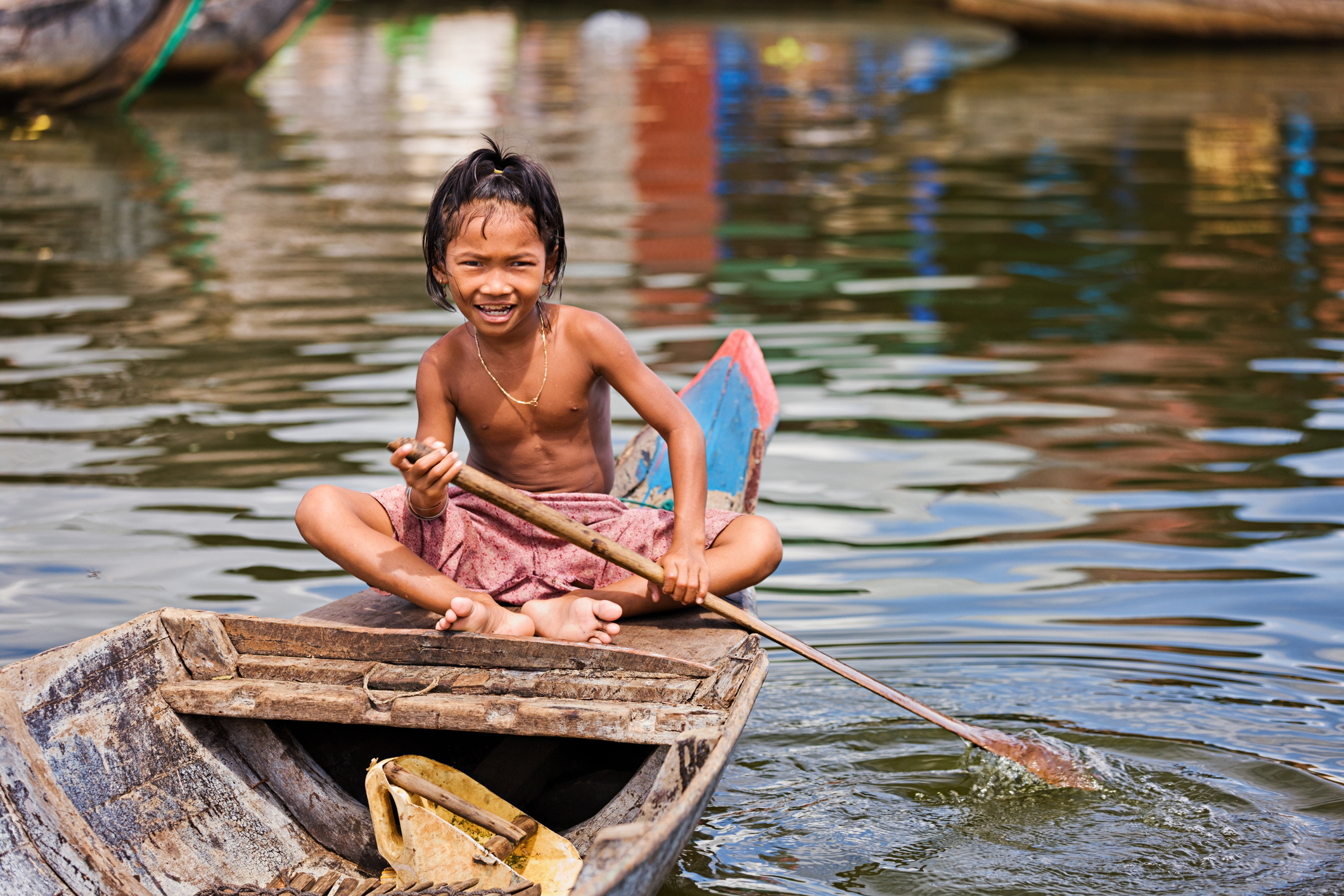 little girl Cambodia