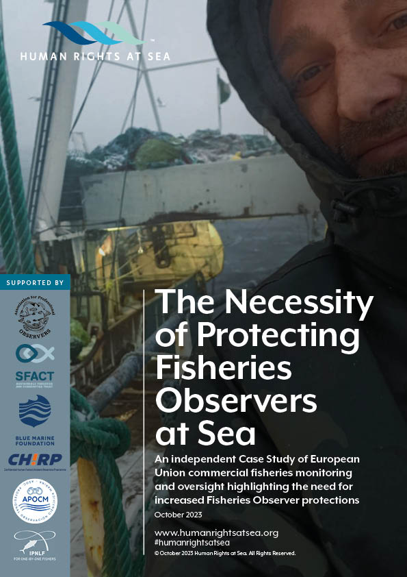 Front Cover. The Necessity of Protecting Fisheries Observers at Sea
