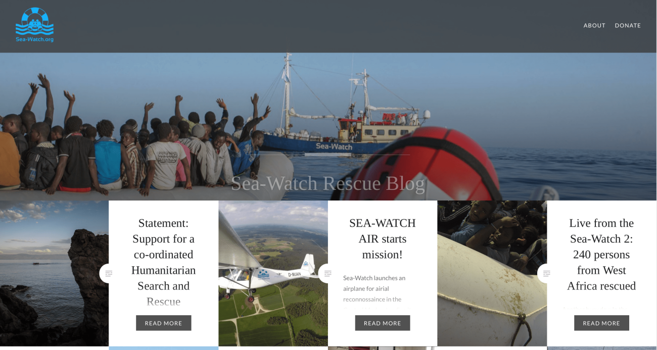 Sea Watch Blog