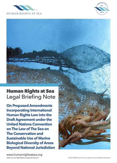 Human Rights at Sea 2019 BBNJ Briefing Note